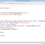 اسکریپت powershell