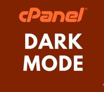 تغییر تم cPanel به حالت تیره